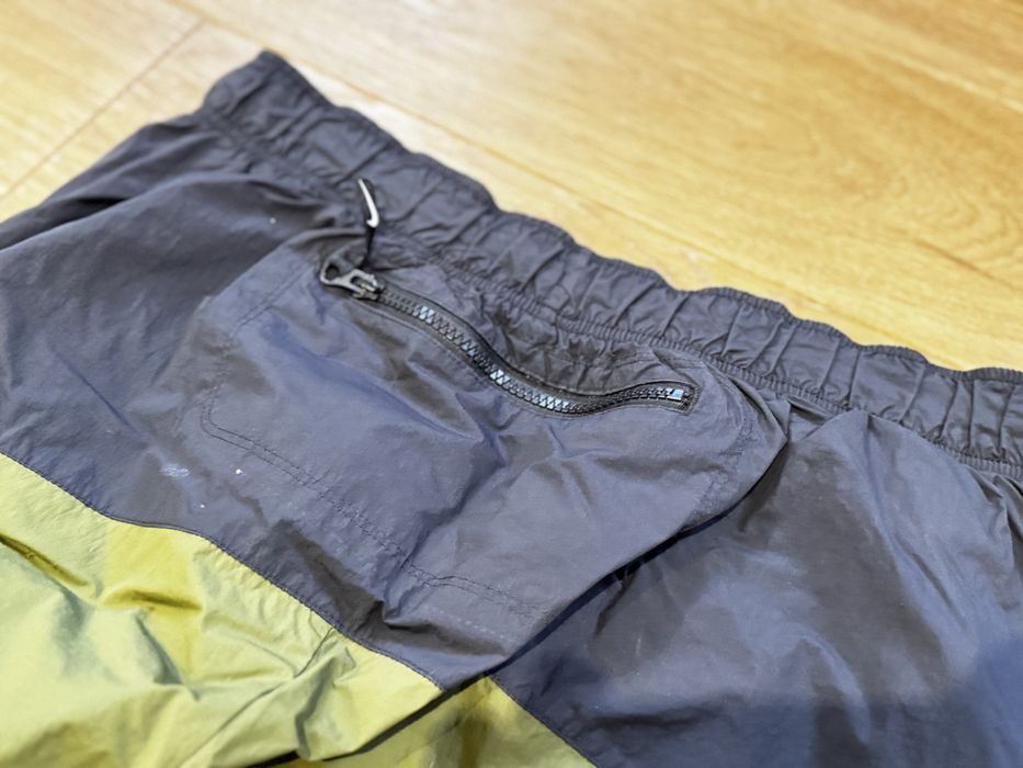 Spodnie dresowe Nike sportowe szeleszczące ortalionowe roz L