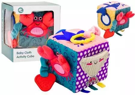 Kostka sensoryczna morskie zwierzęta. Leantoys