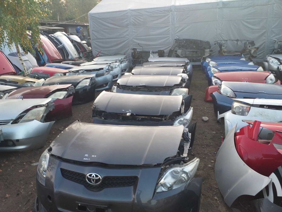 TOYOTA Zderzak maska błotnik lampa przód Avensis Auris Yaris Rav4 Aygo