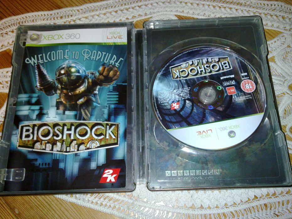 Bioshock Limited Edition Steelbook Stan IDEALNY ANG Xbox360 Xbox One