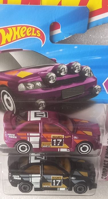 Conjunto 2 Ford escort hot wheels