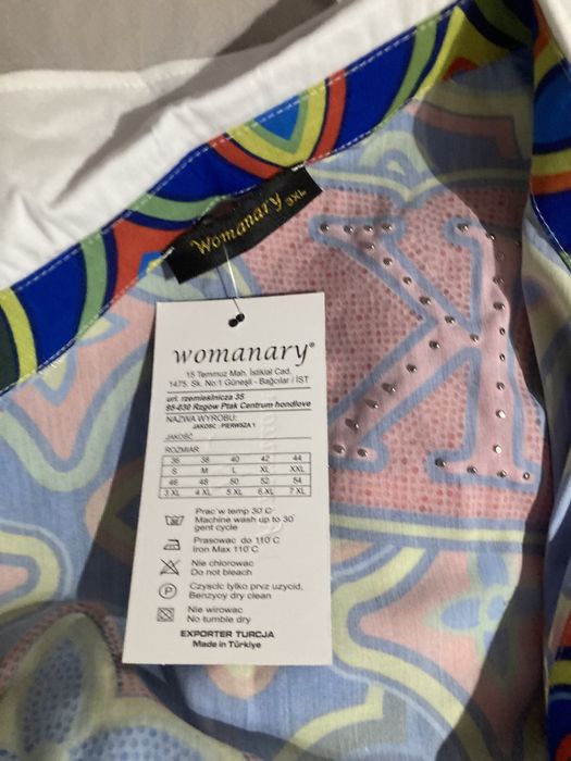 Koszula,bluzka plus size xxl damska,nowa 50
