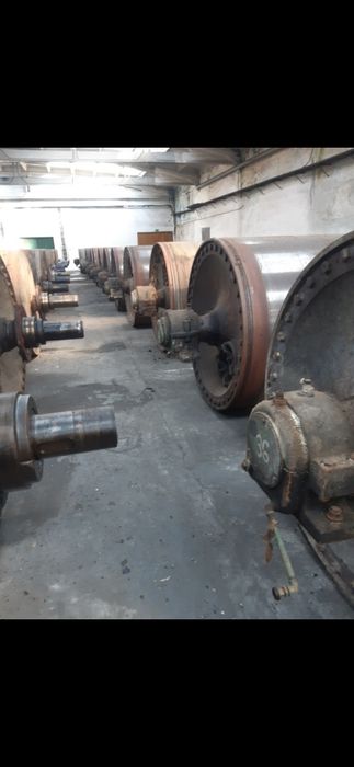 Walec stalowy, wał, cylinder 6000kg + łożyska