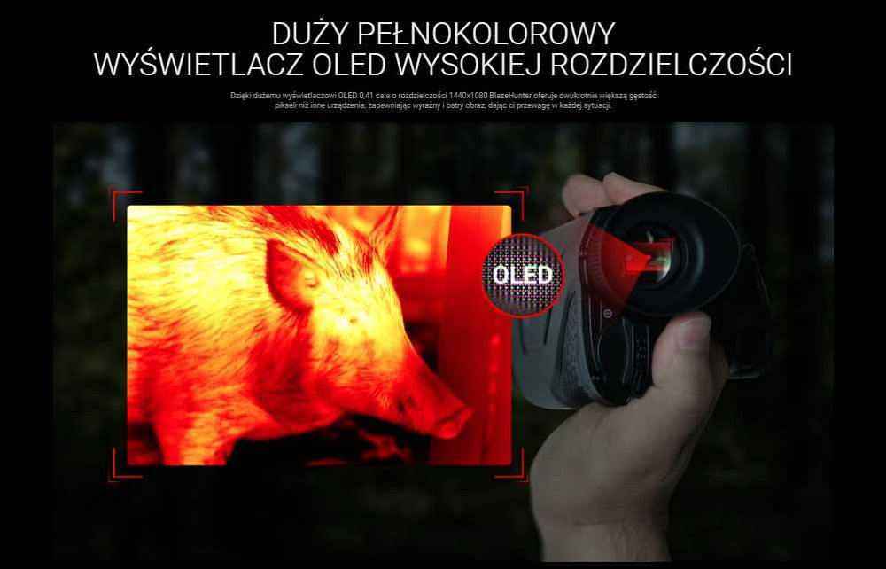 ATN BlazeHunter 635 LRF 35mm termowizja monokular termowizyjny