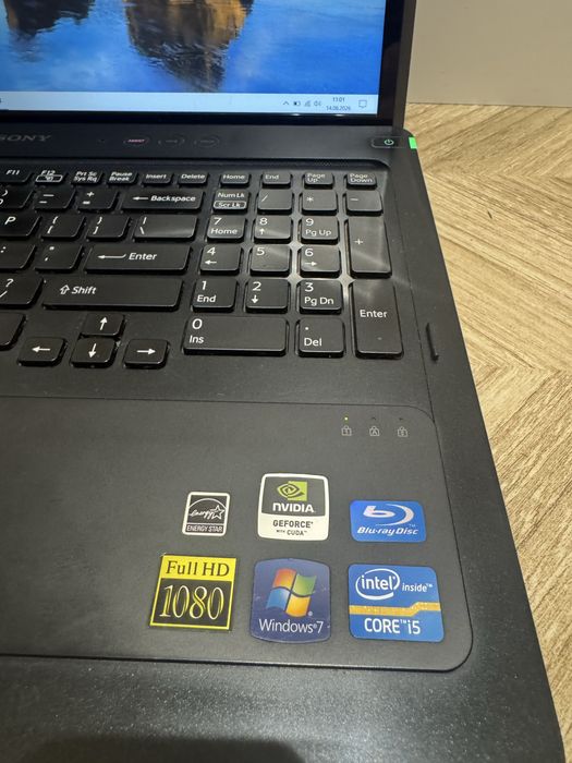 Laptop Sony Vaio PCG-81411M bardzo dobry stan SSD Win10 ładowarka