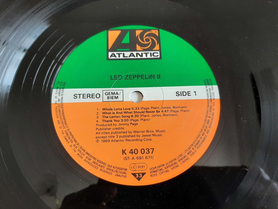 Led Zeppelin - Led Zeppelin II - Europa - Vinil LP