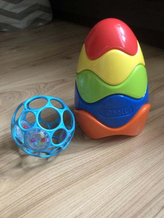 O’ball Oball piramidka jajko bez piłeczki