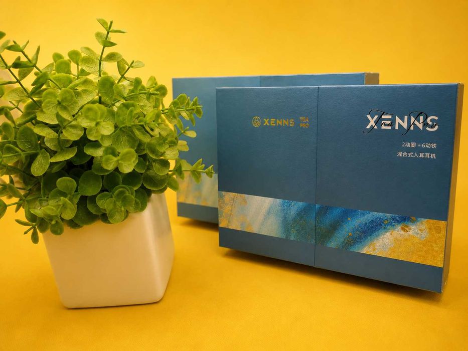 ‼️ Xenns Mangird Tea Pro - гибридные проводные IEM наушники  (2DD + 6BA, Hi-Res)