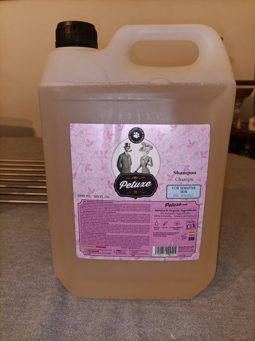 Champô 5L para animais Petuxe- pele sensívell