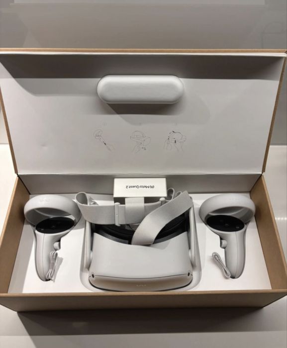 Okulary wirtualnej rzeczywistości Meta Oculus 2 z 128GB pamięć