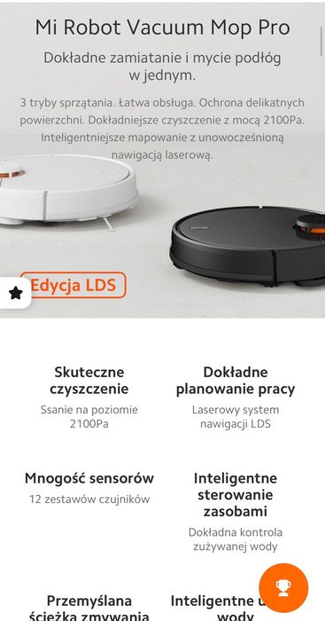 Odkurzacz mopujący