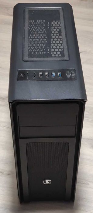 Obudowa komputerowa SilentiumPC Gladius M35W Pure Black z oknem