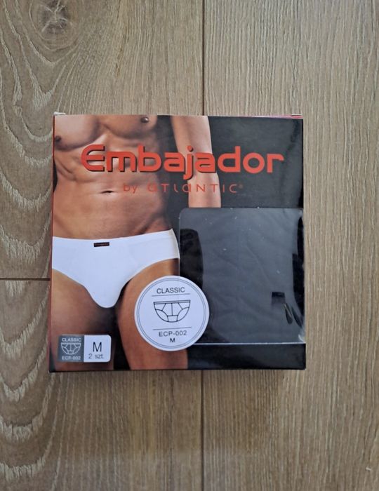 Slipy męskie Atlantic Embajador, rozmiar M, 2PACK
