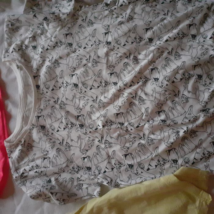 Lote de 7 t-shirts de menina