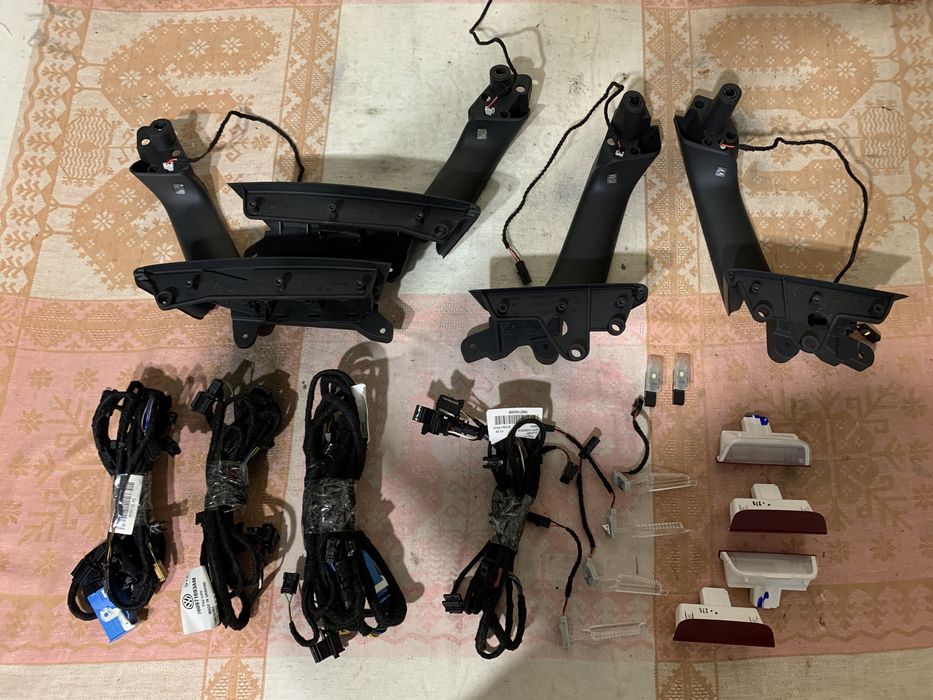 Ручки с подсветкой Touareg 3 Подсветка дверей Туарег 3