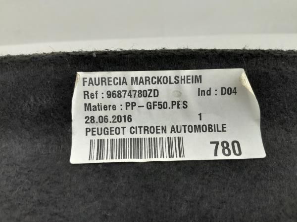 Chapeleira / tampo da mala CITROËN C4 II (B7)