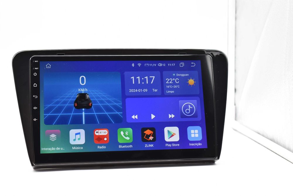 Rádio android SKODA Octavia 3 , A7 ,  Wifi GPS BLUETOOTH + câmara