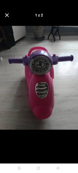 Motorek dla dziewczynki