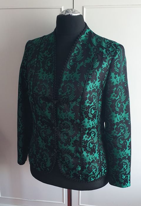 żakiet żakardowy 42 44