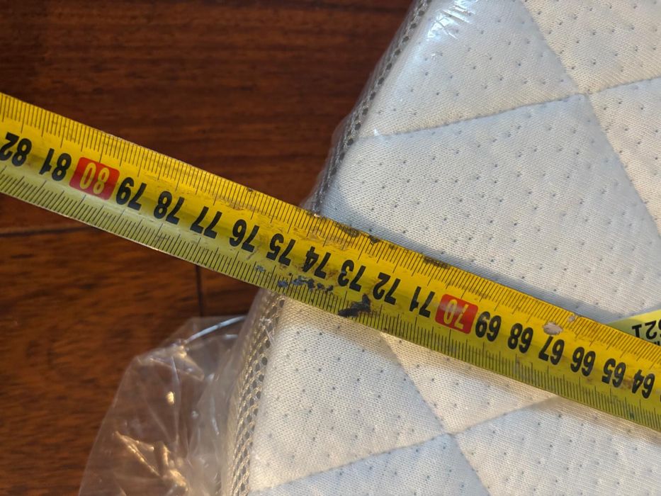 Materac Zollner Dr Lubbe 40x75 cm do wózka kosz mojżesza