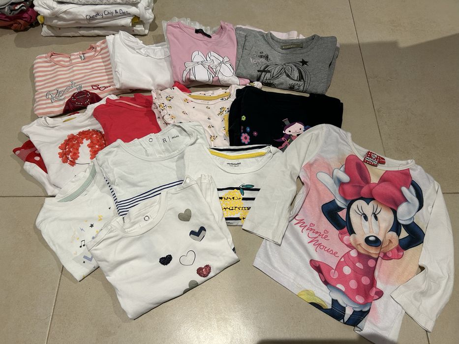 Lote roupa menina 65 peças