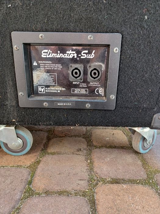 Subwoofery estradowe Electro Voice ELIMINATOR