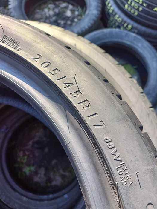608, 1 sztuka 205/45r17 Dunlop Sport Maxx RT z 2023r 88W bwm runflat r
