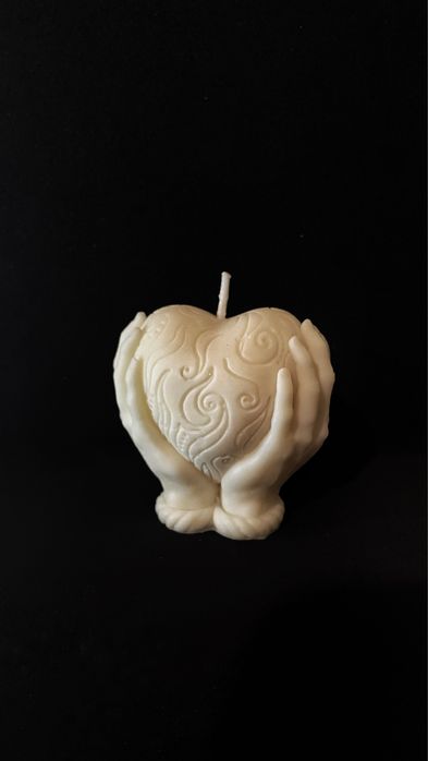 Аромосвеча,соевая свечка в подарок, свечка в подарок, большая свечка