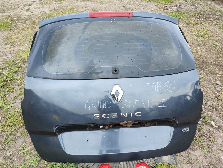Renault Grand Scenic III 2009-2015 кришка багажника колір TAB66