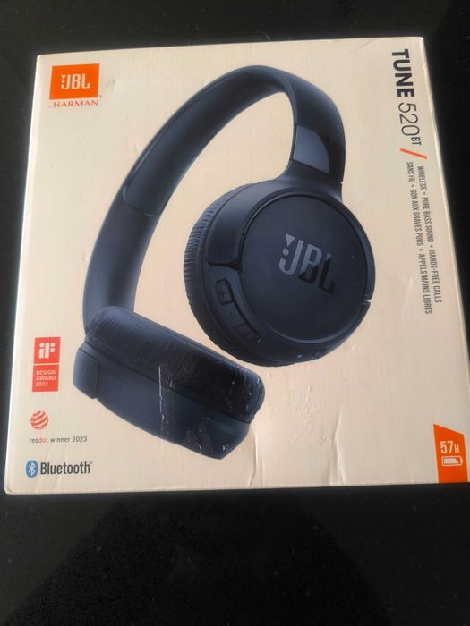 Fones JBL 520 novos