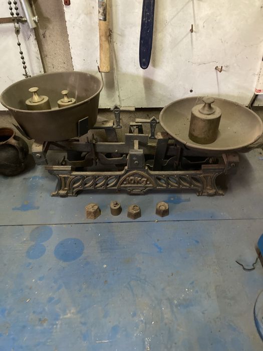 Balança antiga 10kg