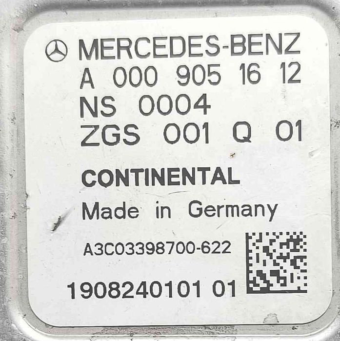 Sensor de NOX MERCEDES-BENZ C-CLASS (W205) ano 2016
