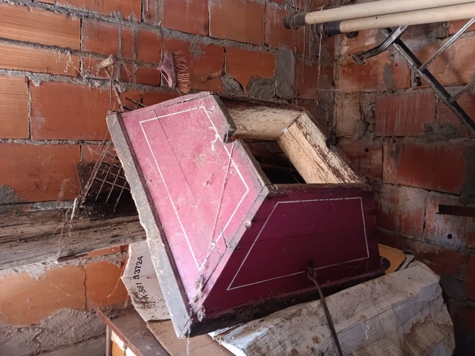 Máquina de pisar a uva