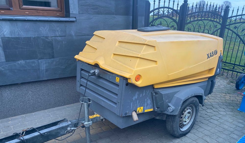 Kompresor śrubowy sprężarka ATLAS COPCO XAS 87
