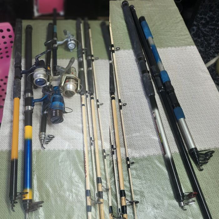 Vendo canas da pesca em bom estado