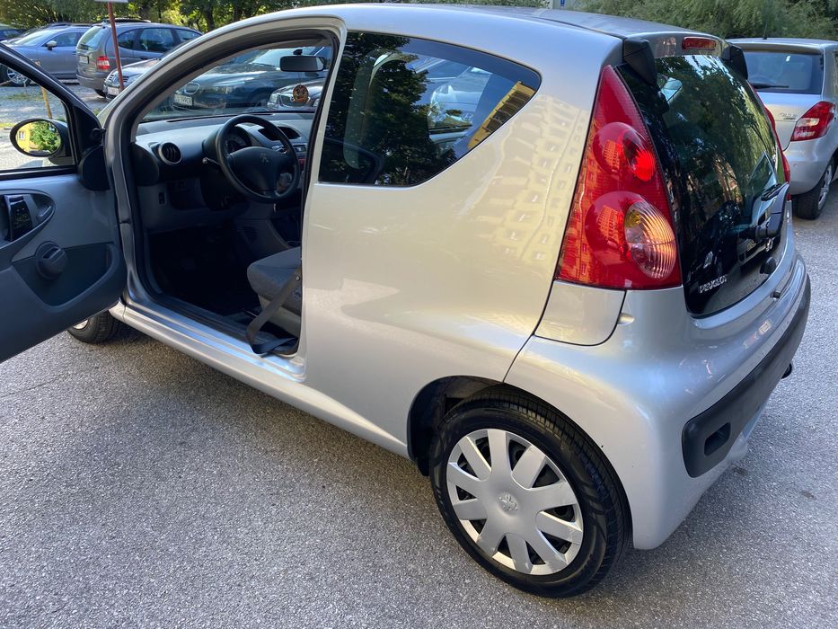 Peugeot 107 srebrny 2008r Lublin • OLX.pl