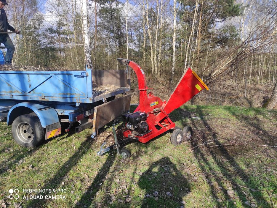 Usługi Rębakiem- frezarka do pni