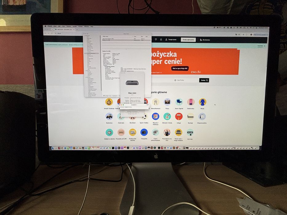 apple thunderbolt display 27" odnowiony monitor