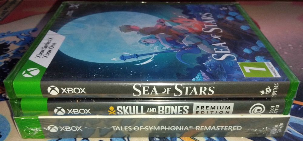 Zestaw 3 gier Xbox Series X/Xbox One - Nowe.