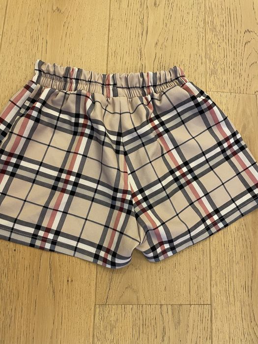 Szorty roz S krata