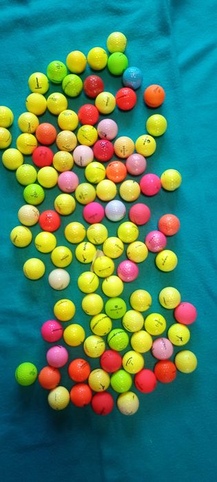 Piłki golfowe kolorowe 100szt