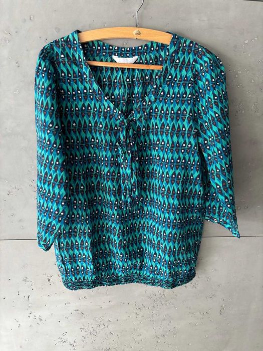 Wzorzysta bluska f. Promod, r. M