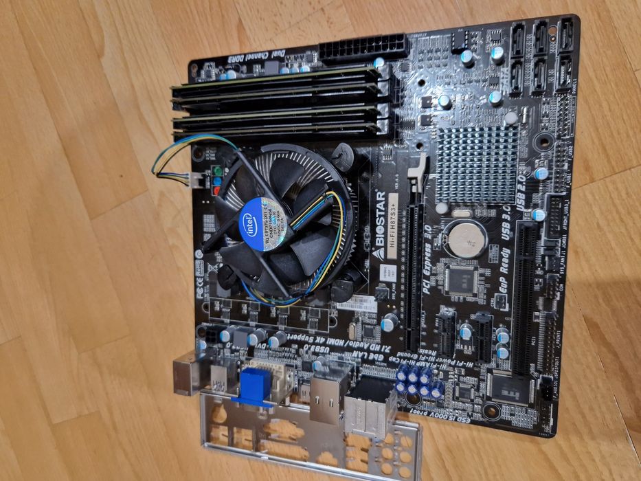 Intel i7-4770 3.4-3.9Ghz+ Материнка 1150 Мощний комплект 8потоків