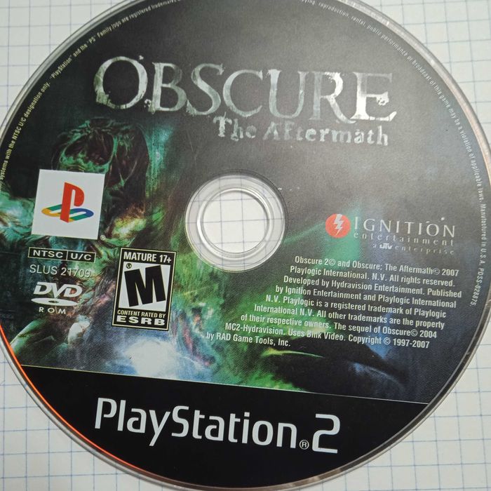 Obscure the aftermath(Ліцензійна)