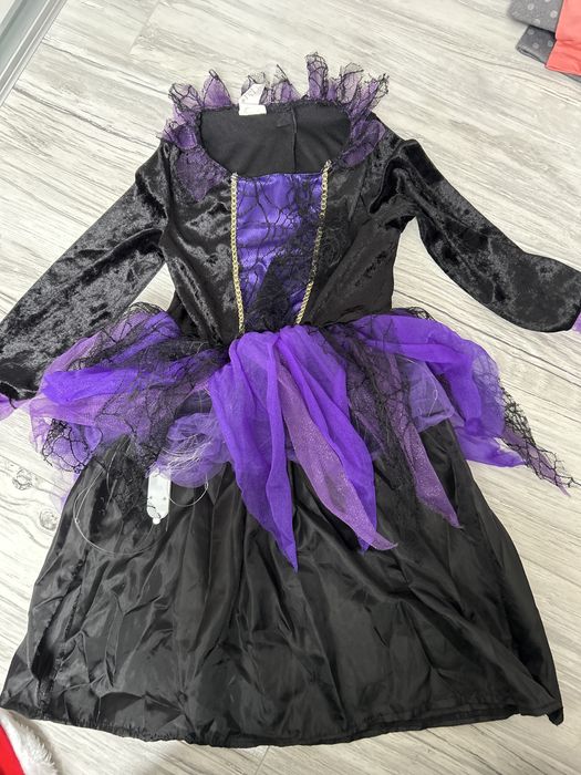 Sukienka czarownica, wiedźma, bal przebierańców