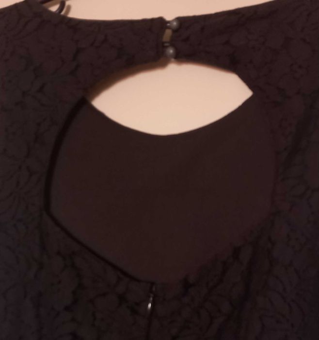 Vestido preto em renda Only