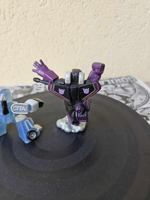 Transformers Robot Heroes Mini Figures - Mirage & Skywarp