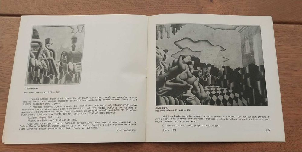 RARO Catálogo de Pintura Colectiva da Galeria de Arte "A Grade". 1982
