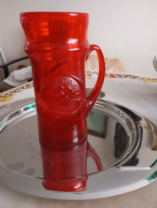 Kufel zabytkowy z biesiad kopalnianych