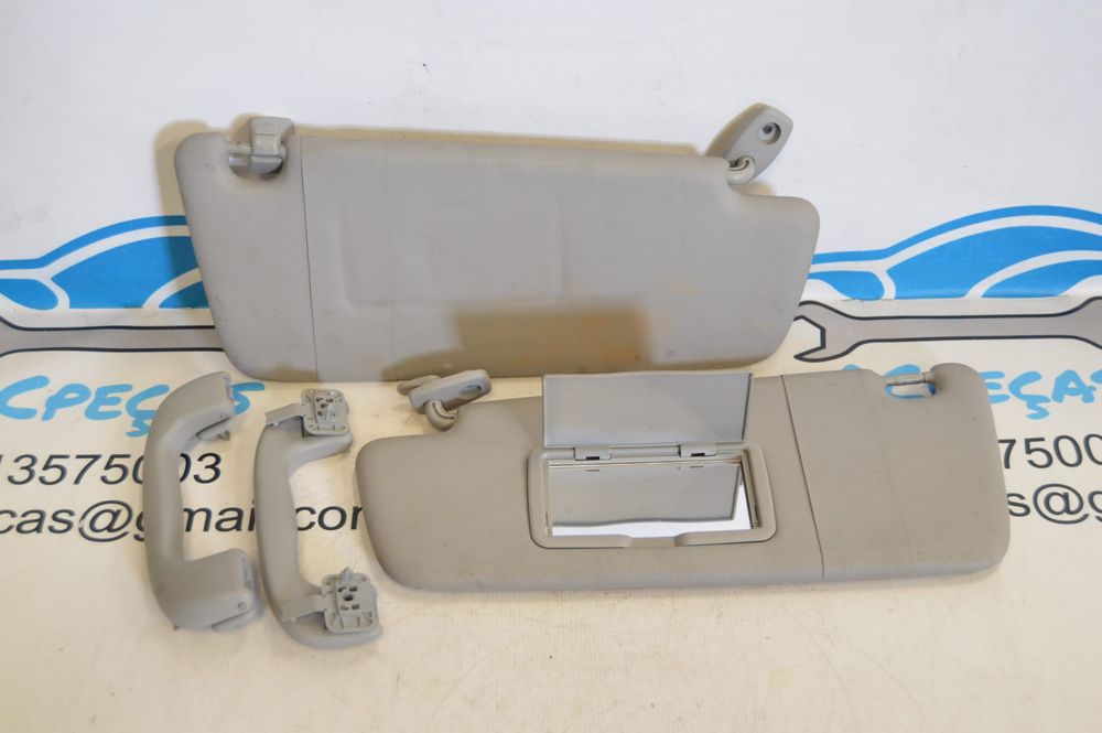 PALA PALAS PROTEÇÃO SOL SOLAR PEGA PEGAS INTERIORES OPEL CORSA D S07